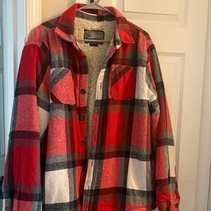 Brooklyn Cloth Red and Black Plaid Jacket
